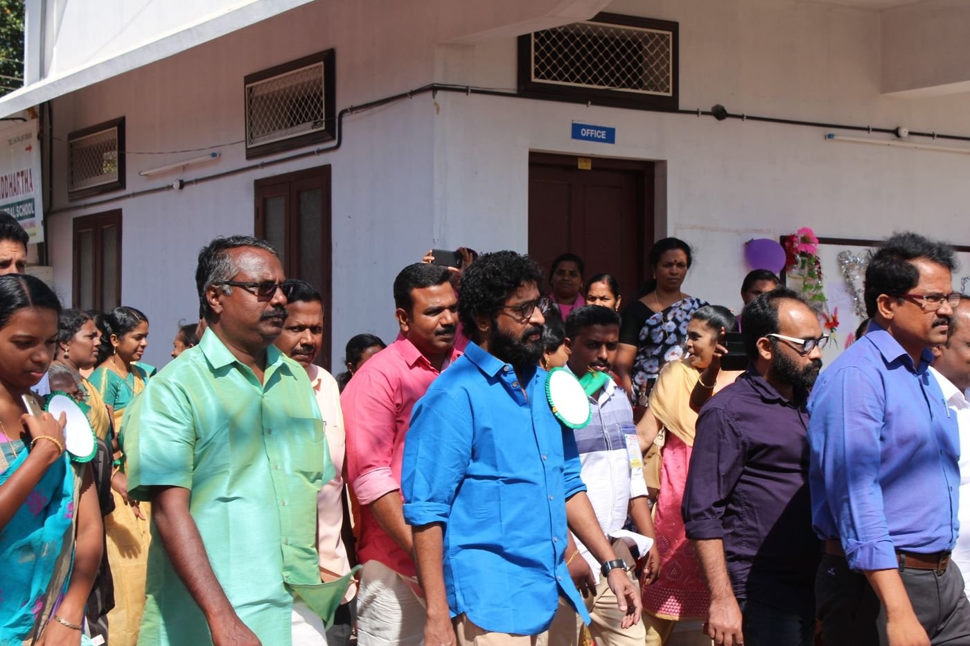 Parents at a Siddhartha school gathering