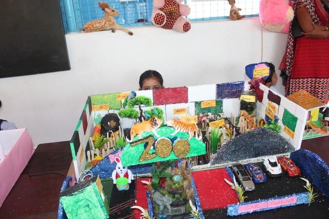 Students at a Siddhartha exhibition or classroom activity &mdash; photograph 9