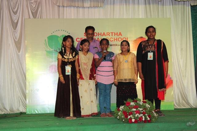 Siddhartha students performing at a school arts programme &mdash; photograph 6