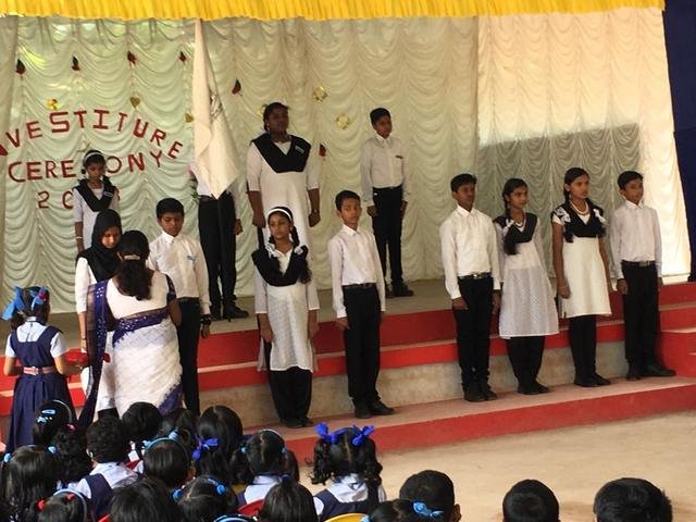 Siddhartha students and staff on the campus at Ambalamkunnu &mdash; photograph 3