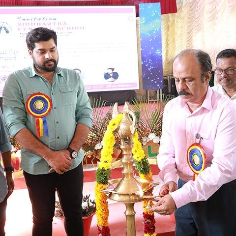 A celebration at Siddhartha Central School, Ambalamkunnu &mdash; photograph 1