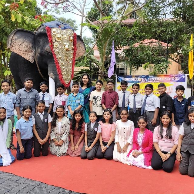 A celebration at Siddhartha Central School, Ambalamkunnu &mdash; photograph 11
