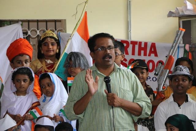 A celebration at Siddhartha Central School, Ambalamkunnu &mdash; photograph 26