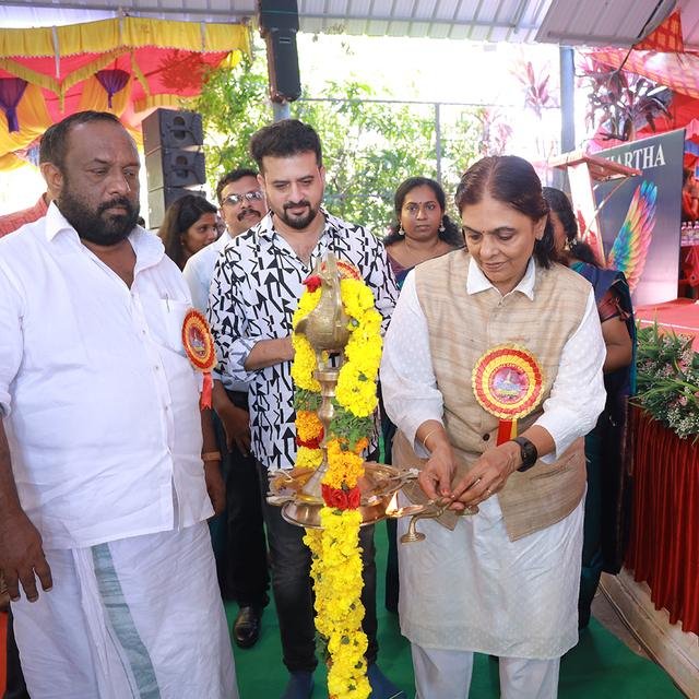 A celebration at Siddhartha Central School, Ambalamkunnu &mdash; photograph 33