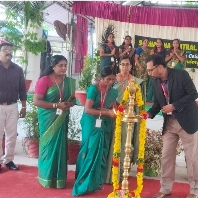 A celebration at Siddhartha Central School, Ambalamkunnu &mdash; photograph 34