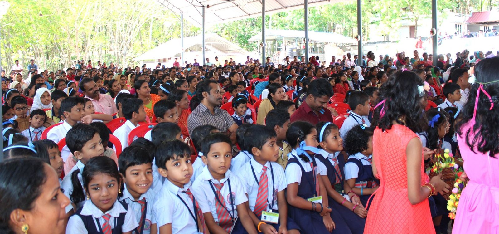 Siddhartha students together at a school celebration